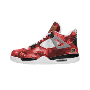 TIE DYE RED Air Chouett Shoes