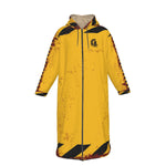 BEWARE Long Fleece Zip Up Windbreaker