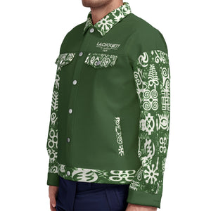 ADINKRA MIXKAKI 1 Unisex Lapel Jacket