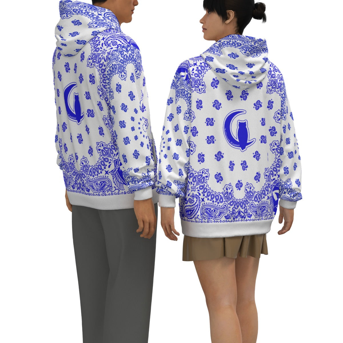 BANDANA Cs'UPWHT Unisex Pullover Hoodie | 310GSM Cotton