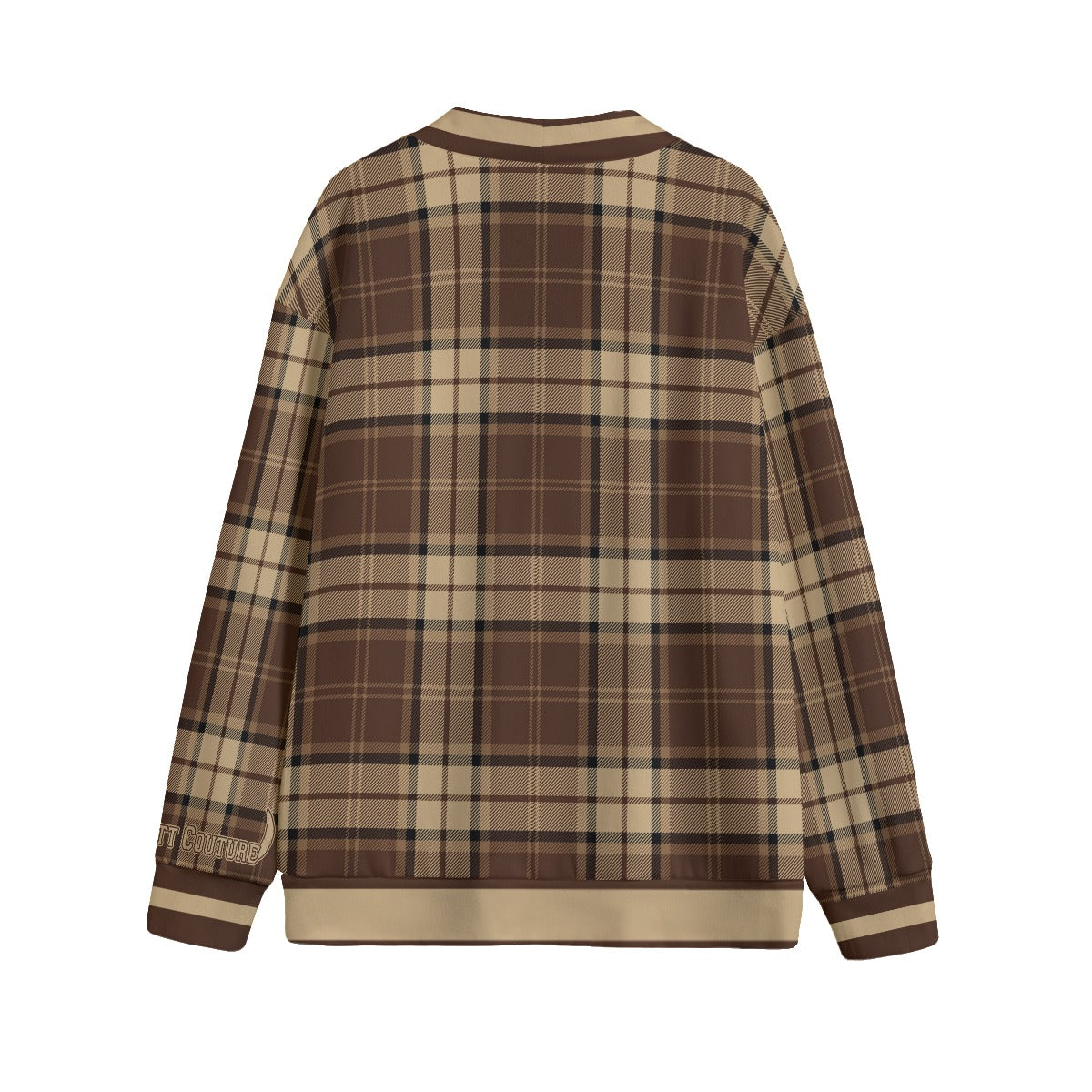 BROWNSIDE Unisex V-neck Cardigan With Button Closure