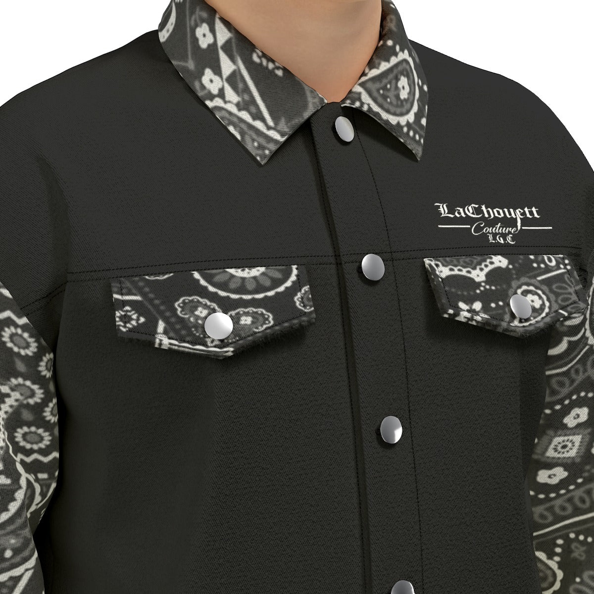 BANDANA VIRAL BLC Unisex Lapel Jacket