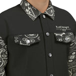 BANDANA VIRAL BLC Unisex Lapel Jacket