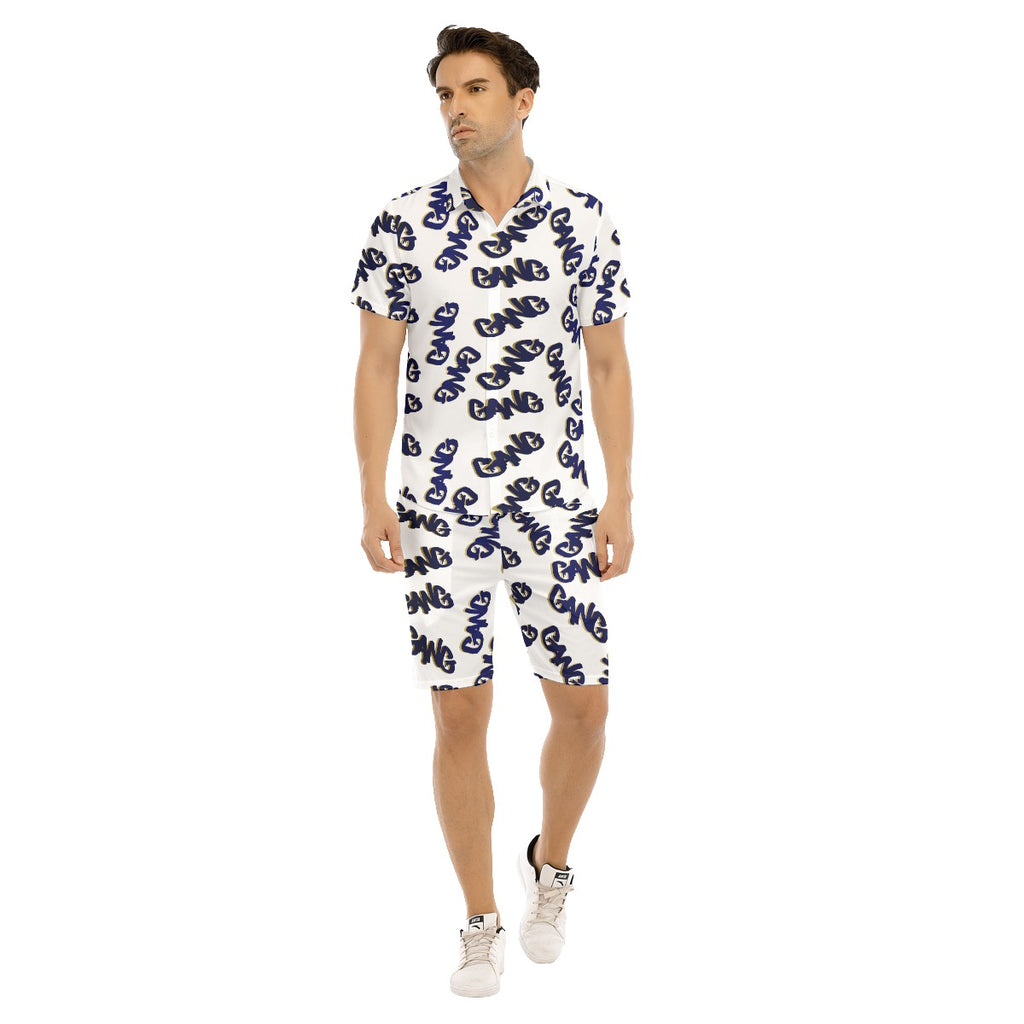 GANG X3 OFFICIEL Men's Short Sleeve Shirt Set