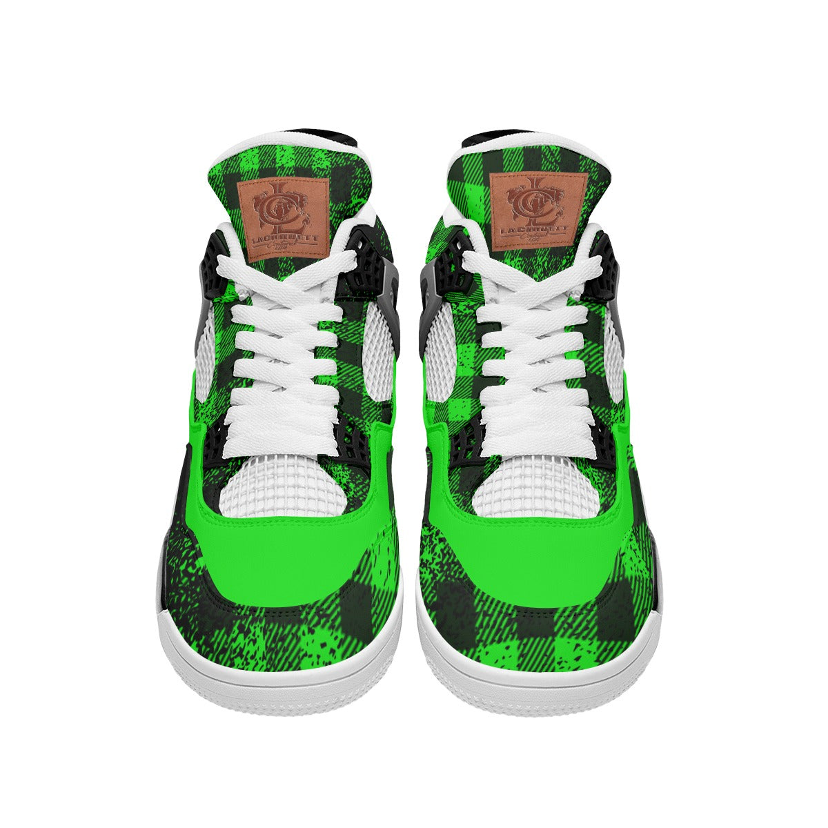 DUSTY PLAID GREEN Air Chouett Shoes