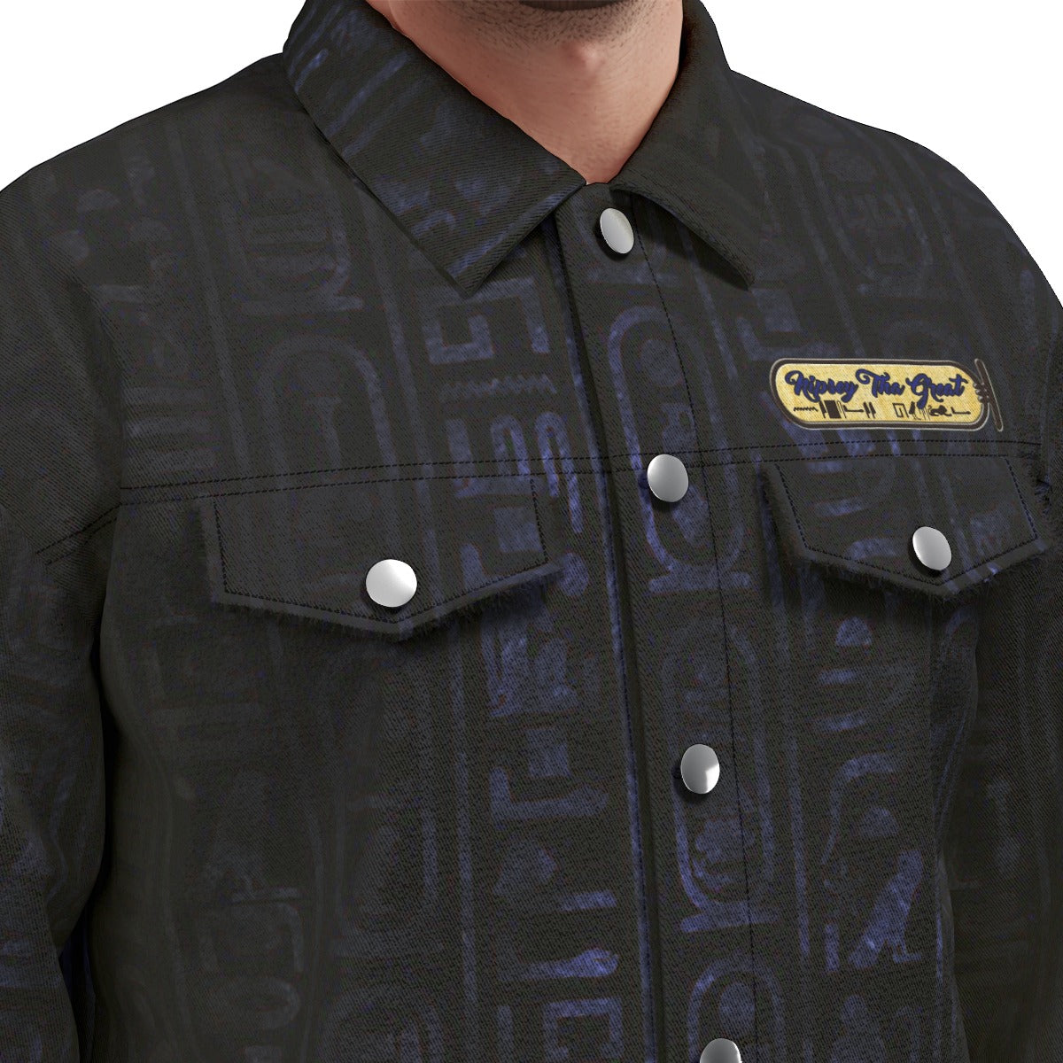 Nipsey Tha Great Unisex Lapel Jacket Cotton