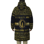 HIEROGLYPH DELUXE Unisex Long Down Jacket