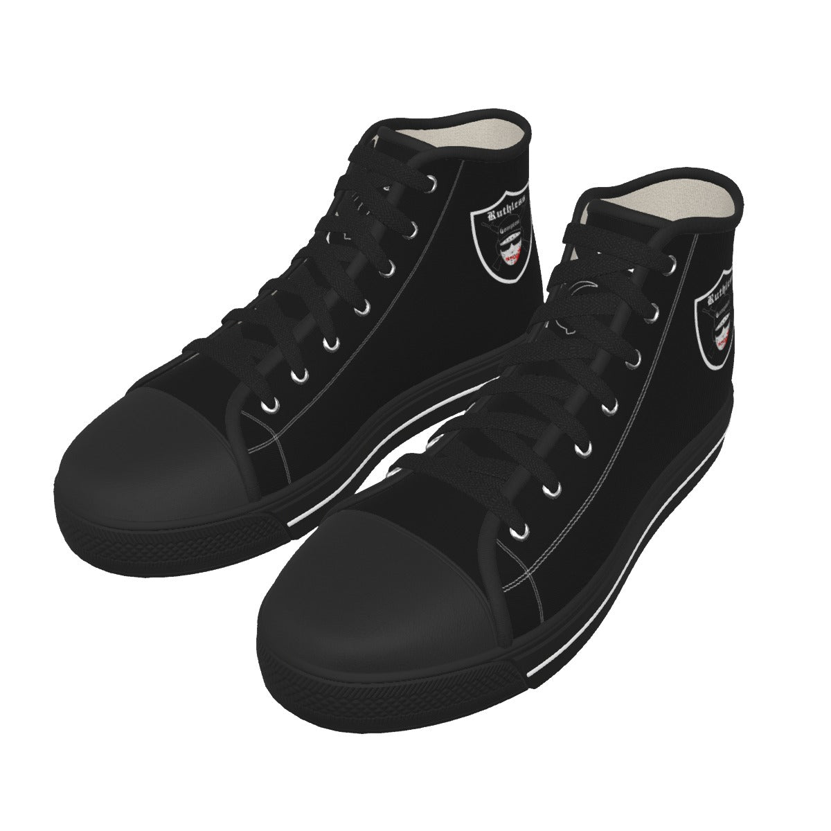 EAZY-E RUTHLESS BLC High Canvas Shoes