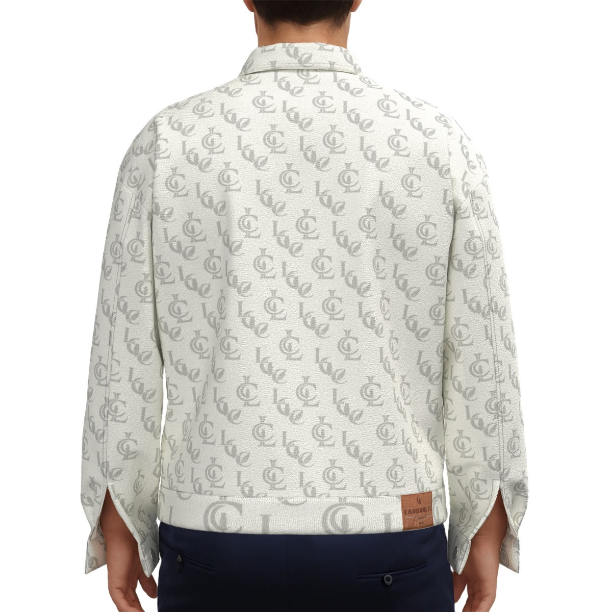 LCC WHT Unisex Lapel Jacket  Cotton