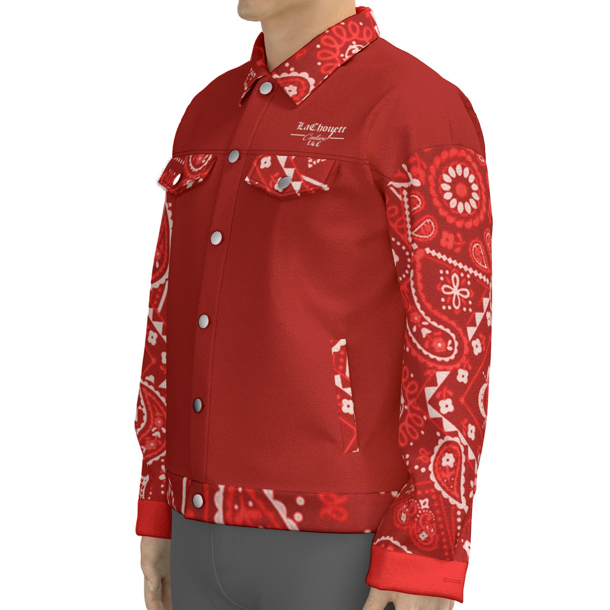 BANDANA VIRAL Bs'UP Unisex Lapel Jacket