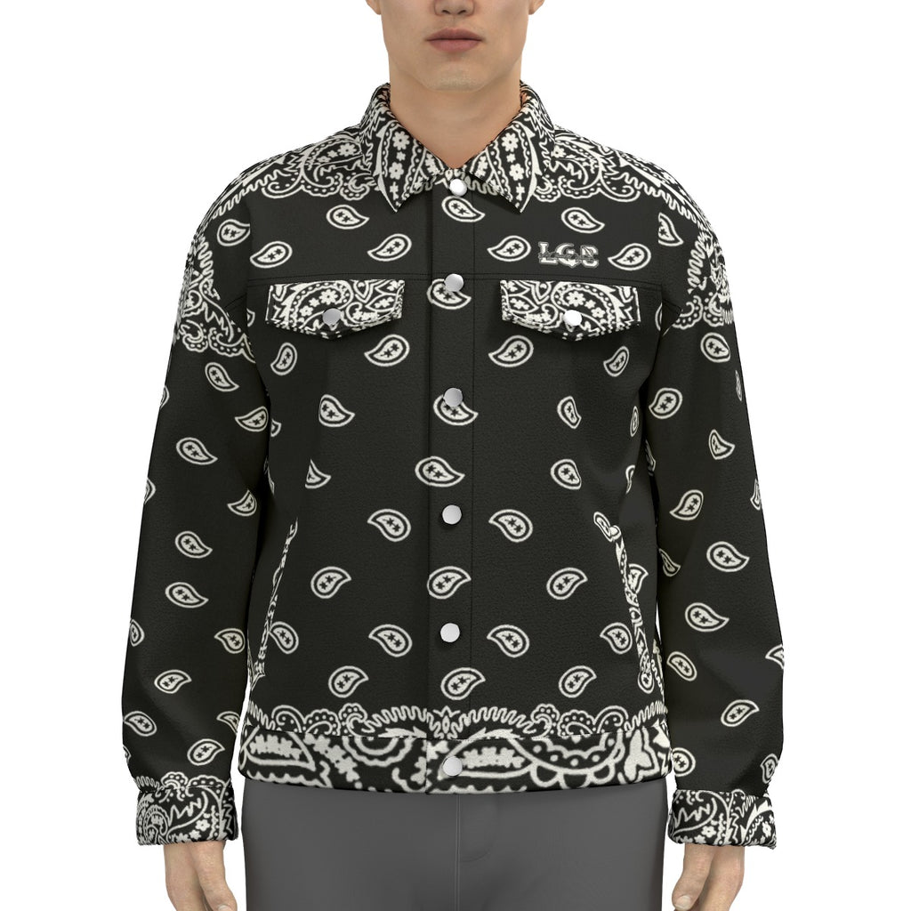 BANDANA FULLY BLC Unisex Lapel Jacket