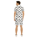 LCC WEEDY WHT Men's Short Sleeve Shirt Sets