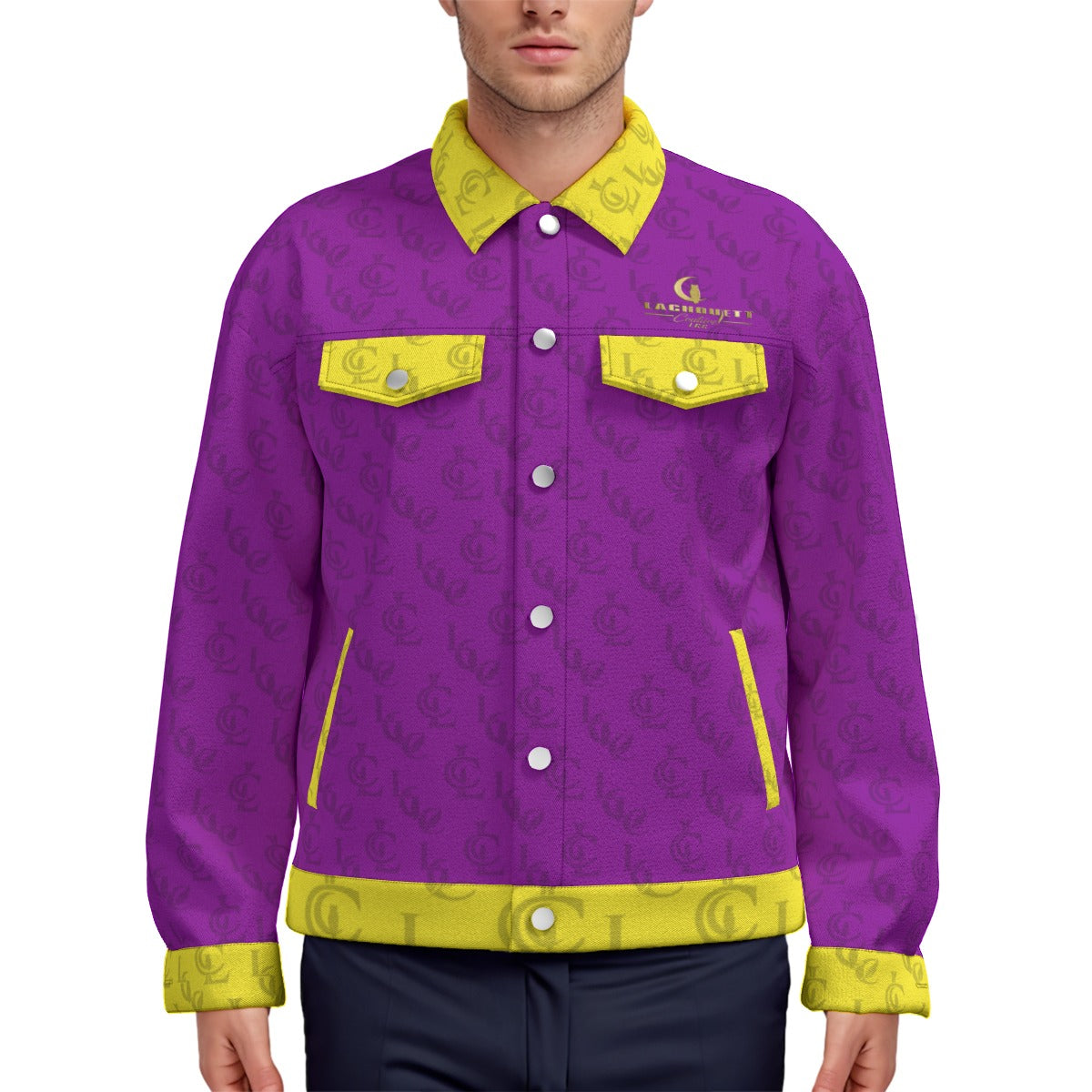 LCC LAKERS Unisex Lapel Jacket Cotton