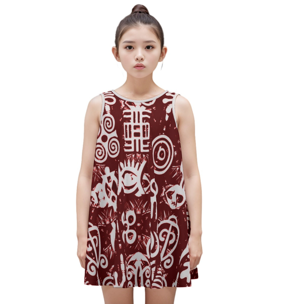 ADRINKRA MXBRDX Kid's Sleeveless Dress