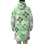 LUCKY LEAF Unisex Long Down Jacket