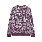 ADINKRA MXGRPS Unisex O-neck Sweatshirt Cotton