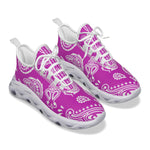 BANDANA PAISLEY GRAPES Women's Sports Shoes