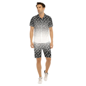 LCC NEW RICH BLC Men's Short Sleeve Shirt Set