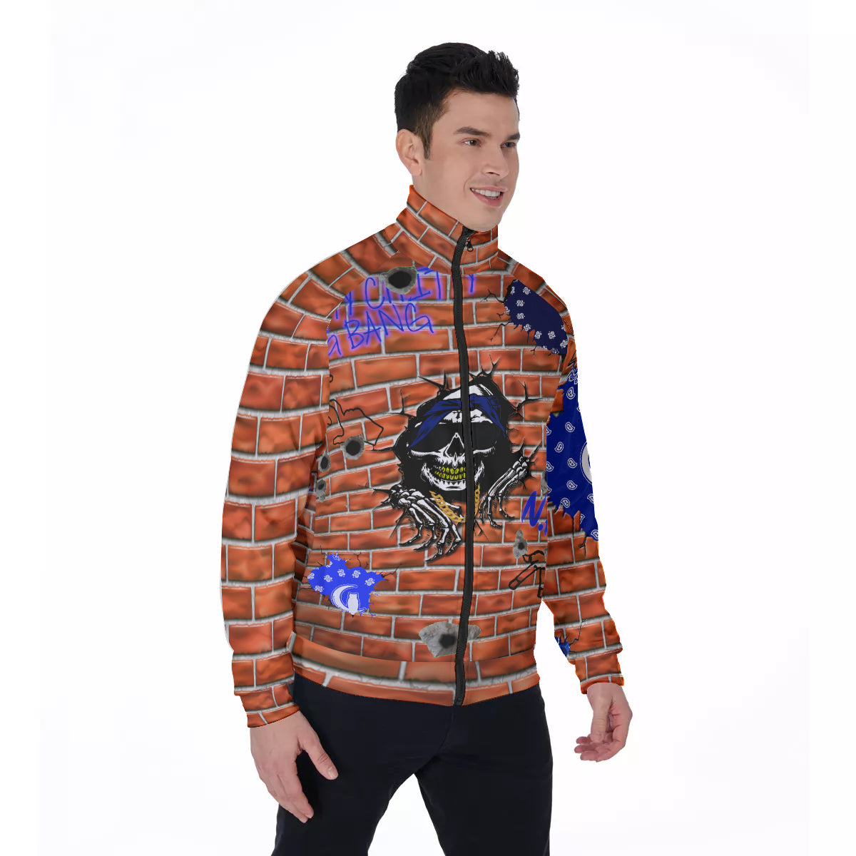 NHC Men's Stand Collar Jacket