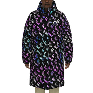 NEW RICH COLORWHTBLC Unisex Long Down Jacket