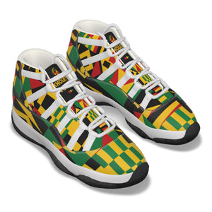 KENTE BUTAN FULLY High Top Basketball Shoes