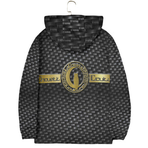 DELUXE BLC Windbreaker With Zipper Closure And Snap Button