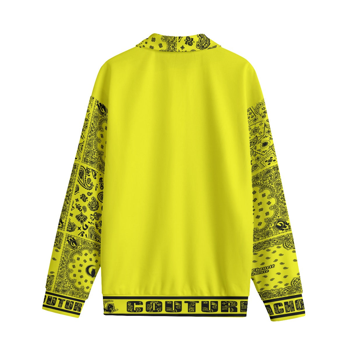 BANDANA MIX LK1 Unisex Lapel Collar Sweater