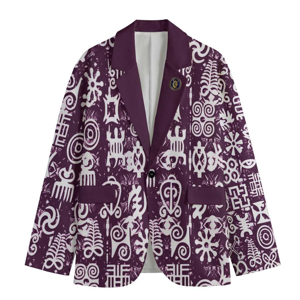 ADINKRA MXGRPS Men's Casual Blazer