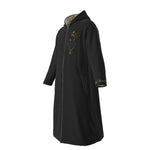 KING LACHOUETT Men's Long Fleece Zip Up Windbreaker