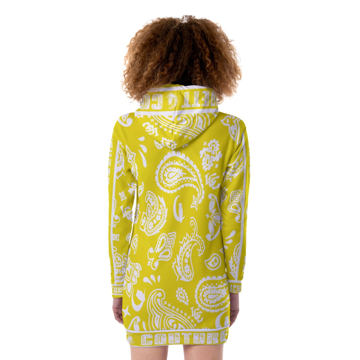 BANDANA PAISLEY L.K Women's Heavy Fleece Long Hoodie