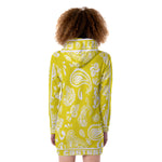 BANDANA PAISLEY L.K Women's Heavy Fleece Long Hoodie