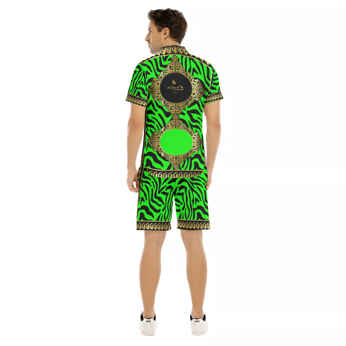 PRIVILEGE FLUO Men's Short Sleeve Shirt Sets