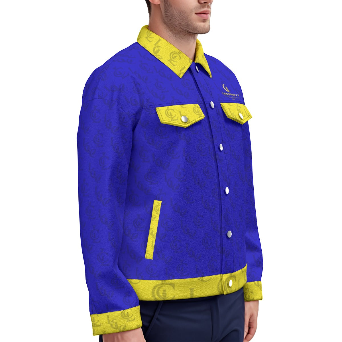 LCC SLAUSON Unisex Lapel Jacket Cotton