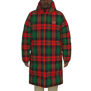 LCC PLAID RBG Unisex Long Down Jacket