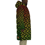 NEW RICH RASTABLC Unisex Long Down Jacket