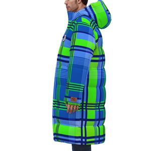 MADRAS FLUO Unisex Long Down Jacket