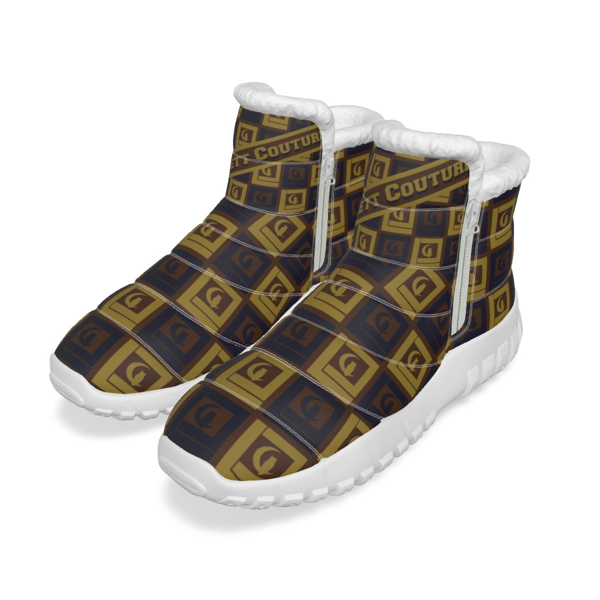 LCC VINTAGE B Men's Zip-up Snow Boots