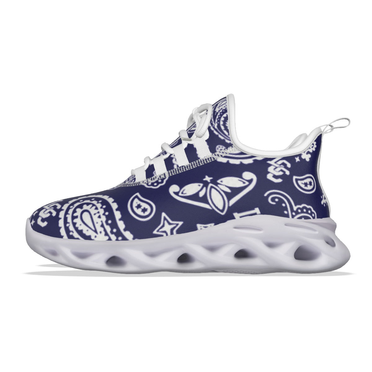 BANDANA PAISLEY NAVY Women's Sports Shoes