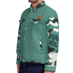 CAMOUFLAGE MORPH Unisex Lapel Jacket Cotton