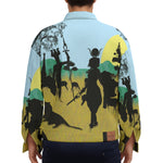 SAFARI Unisex Lapel Jacket  Cotton