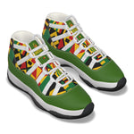 KENTE BUTAN KAKI High Top Basketball Shoes