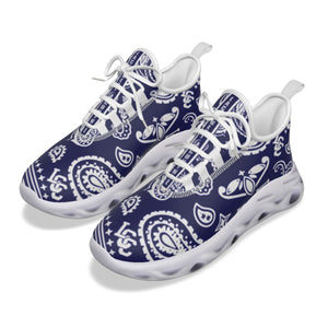 BANDANA PAISLEY NAVY Women's Sports Shoes