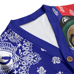 NIPSEY GANG UNITY Unisex V-neck Cardigan With Button Closure