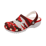 CAMOUFLAGE RED Women's Clogs
