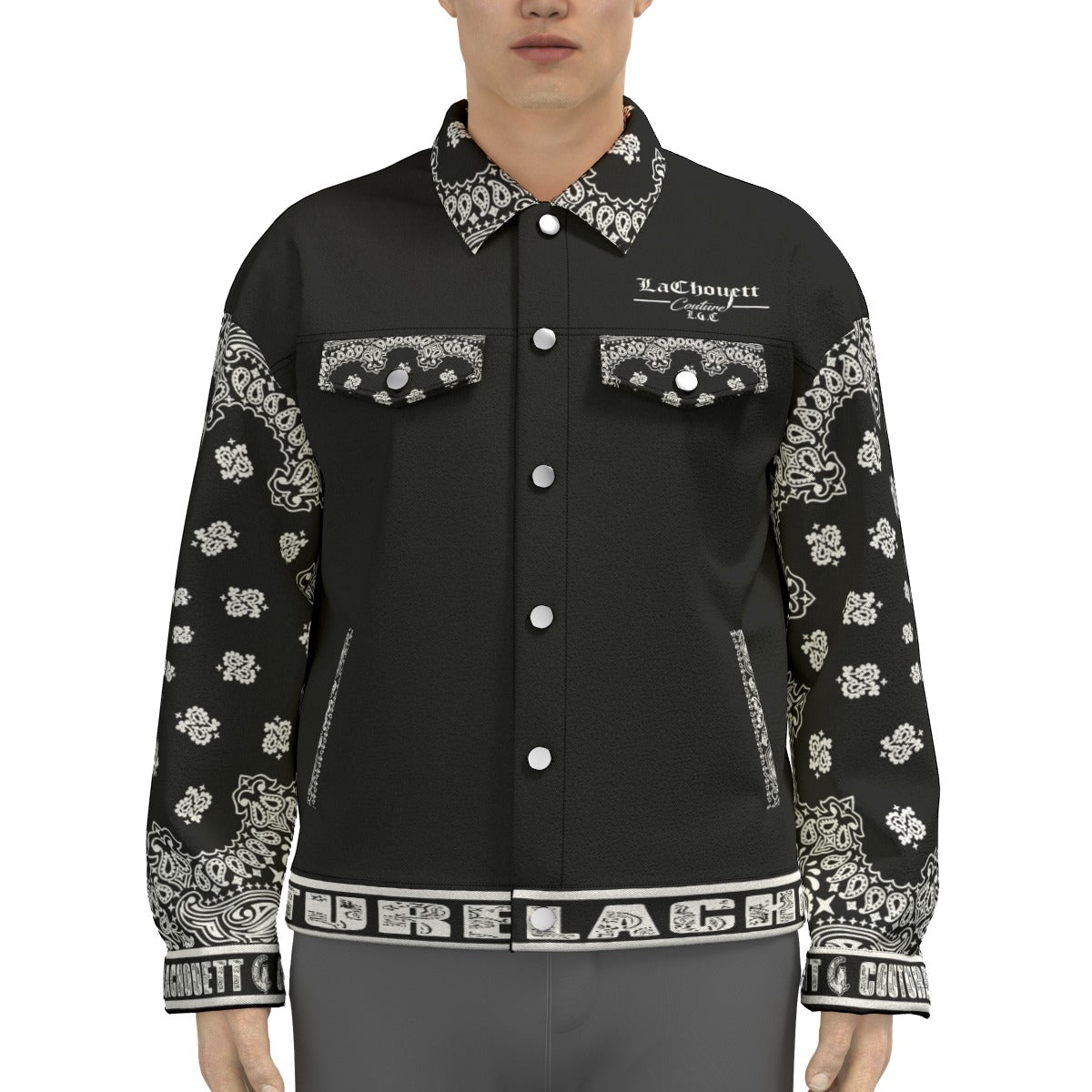 BANDANA V.I.P BLC Unisex Lapel Jacket