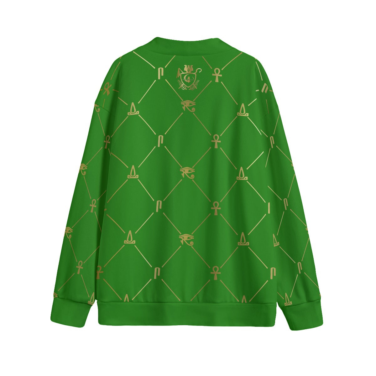 A.U.S DELUXE GREEN Unisex Cardigan With Button Closure