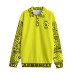 BANDANA MIX LK1 Unisex Lapel Collar Sweater