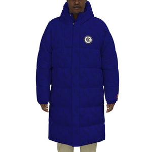 LCC NAVY Unisex Long Down Jacket