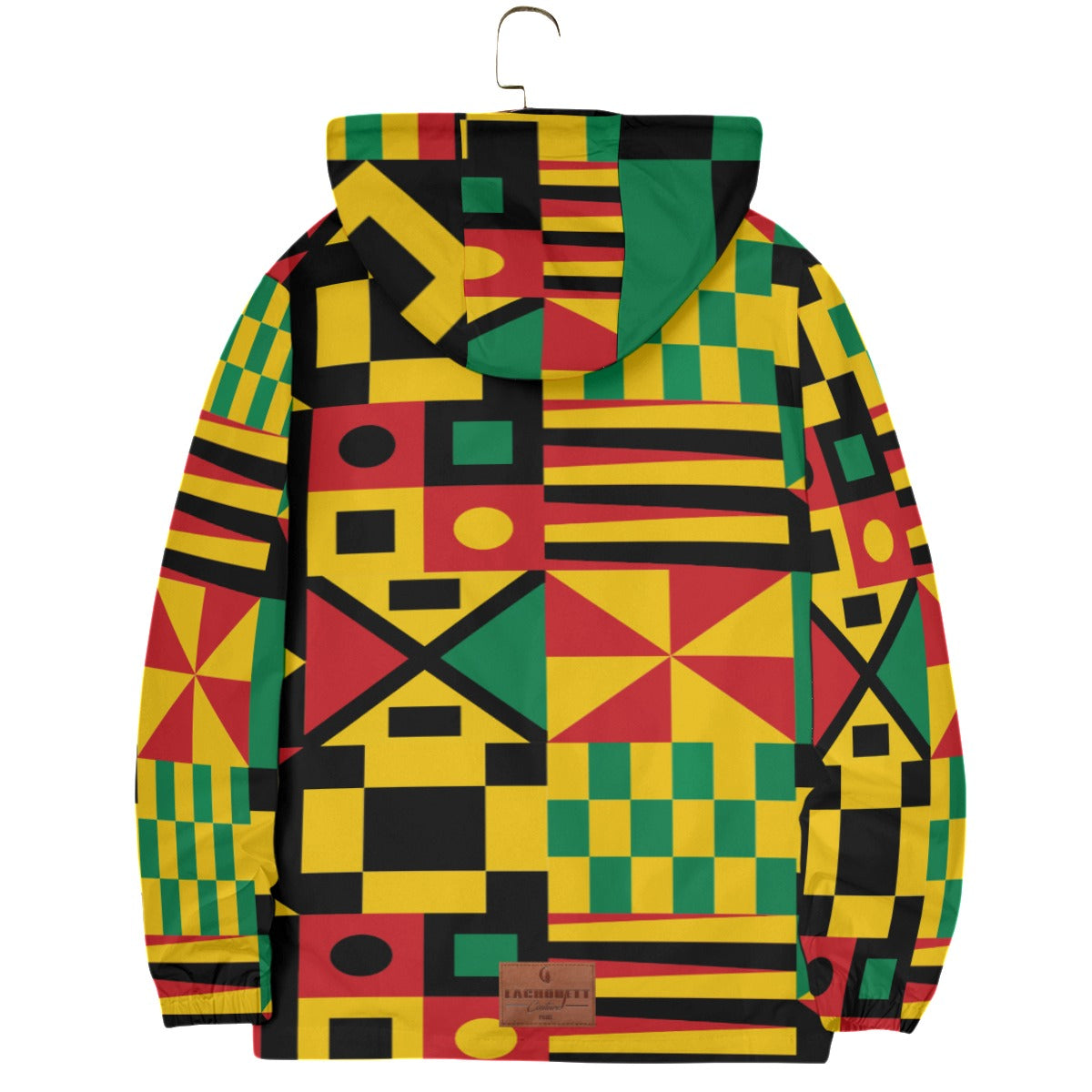 Kente Butan full Windbreaker With Zipper
