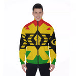 FIST UP RBG Men's Stand Collar Jacket